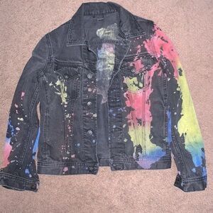 Kids Diesel Tie-dye Denim Set